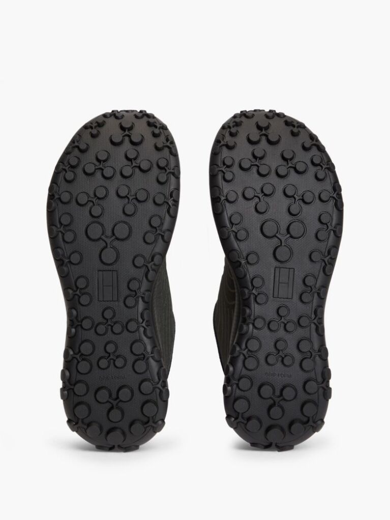 Πράσινο Sneakers Outdoor Με Πλεκτά Πάνελ  Άνδρες