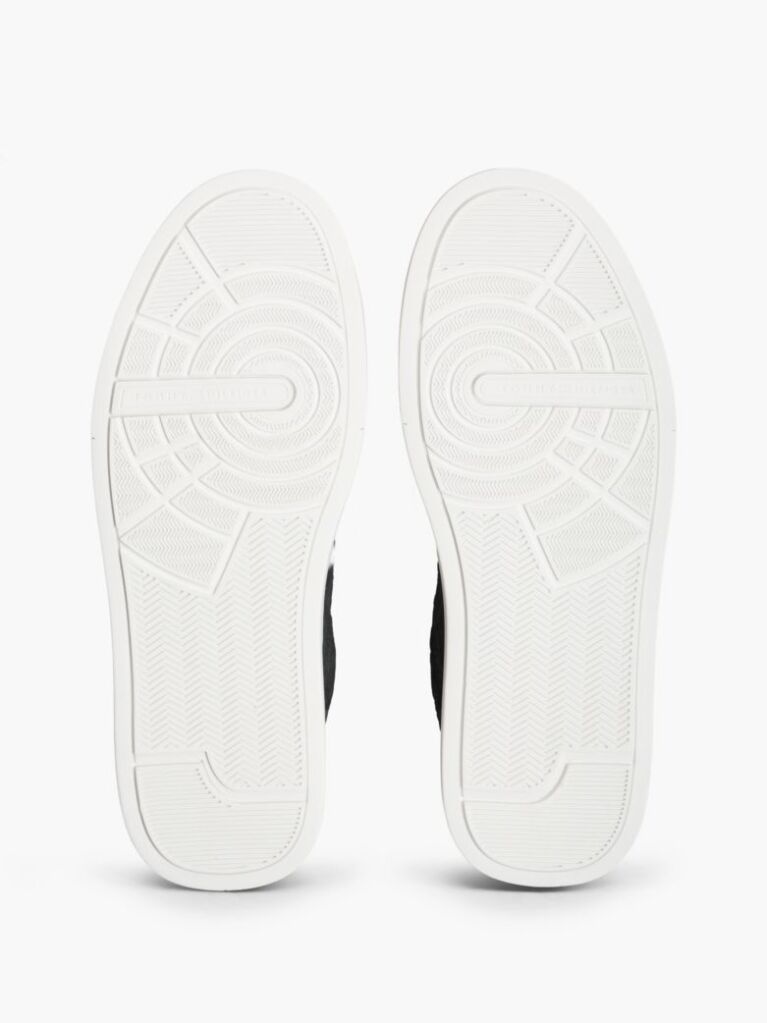 Μαύρο TH Monogram Σουέτ Sneakers  Άνδρες