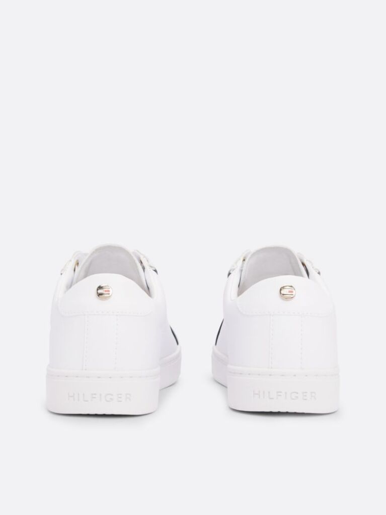 White Signature Cupsole Trainers  Women