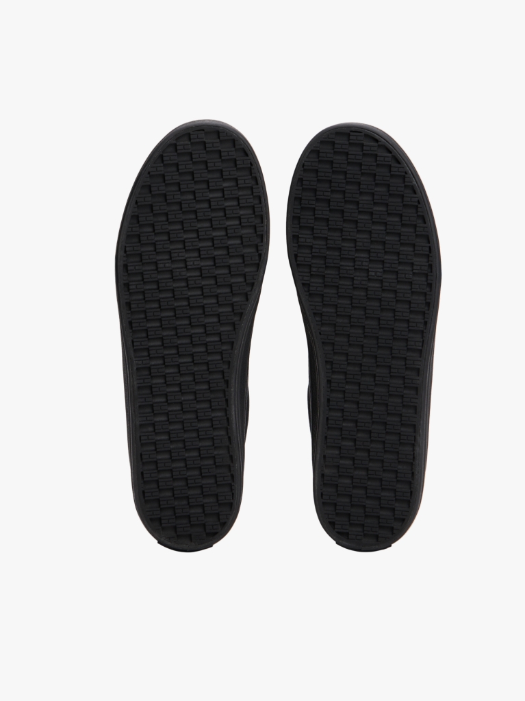 Black Contrast Trim Trainers  Women