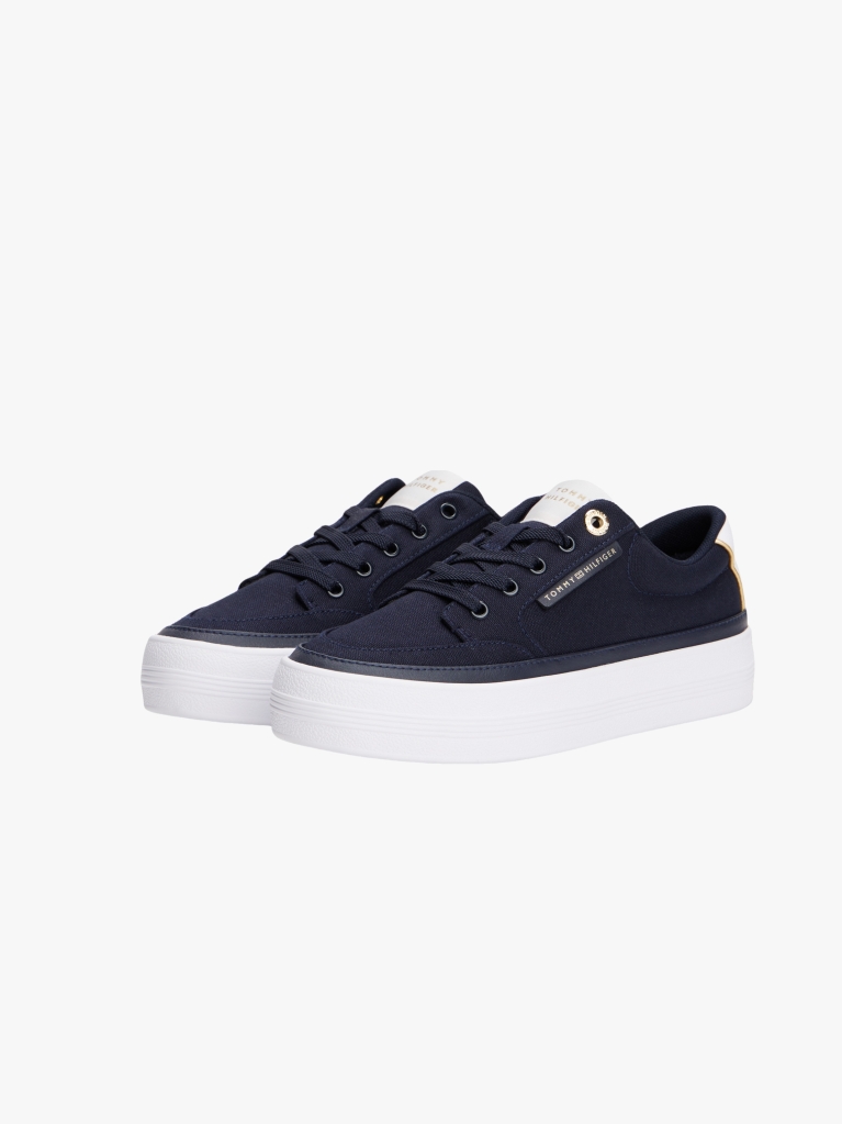 Μπλε Sneakers Με Φινίρισμα Σε Αντίθεση  Γυναίκες