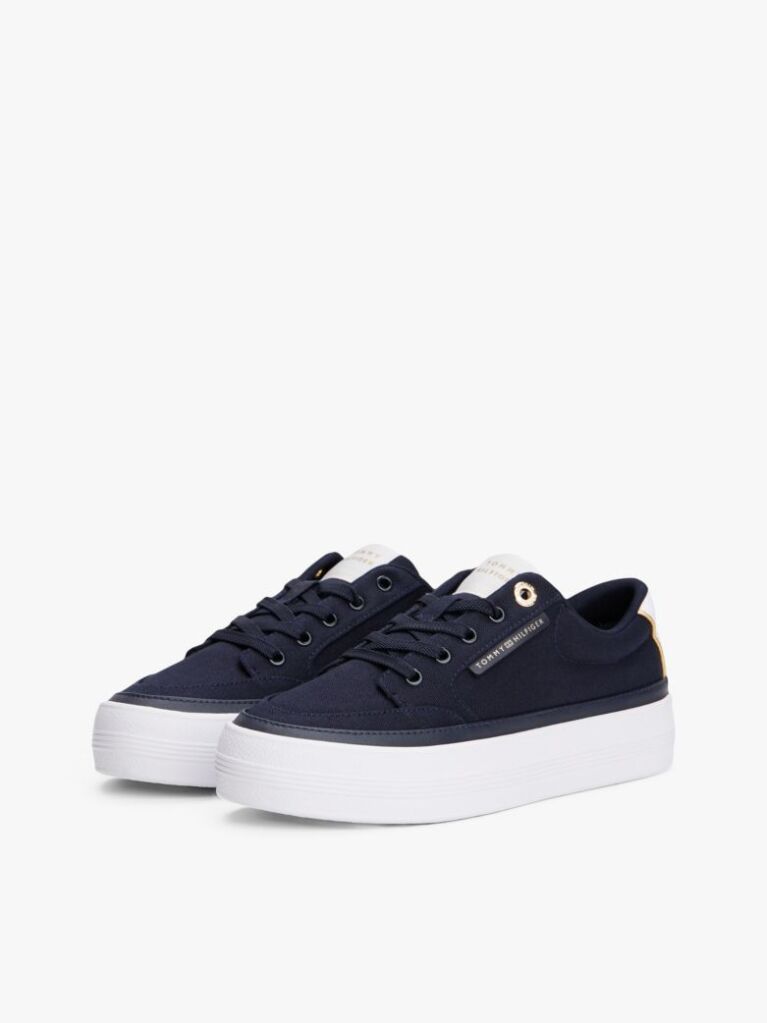 Μπλε Sneakers Με Φινίρισμα Σε Αντίθεση  Γυναίκες