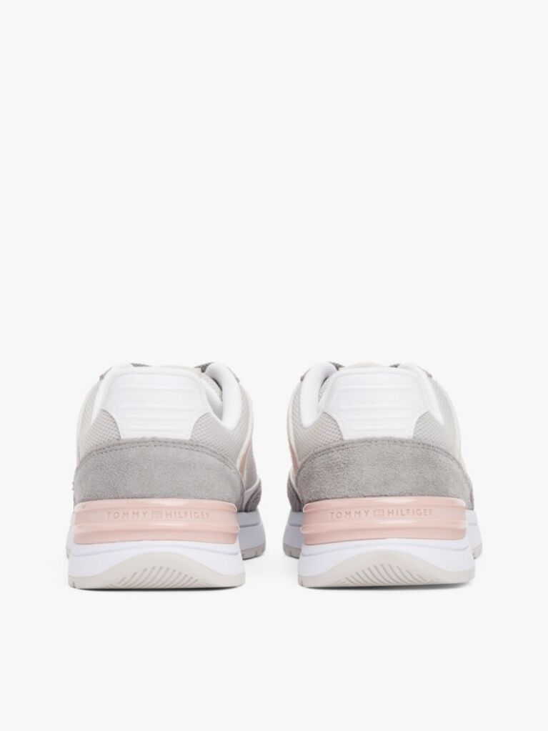 Grey Colour-Blocked TH Monogram Trainers  Women