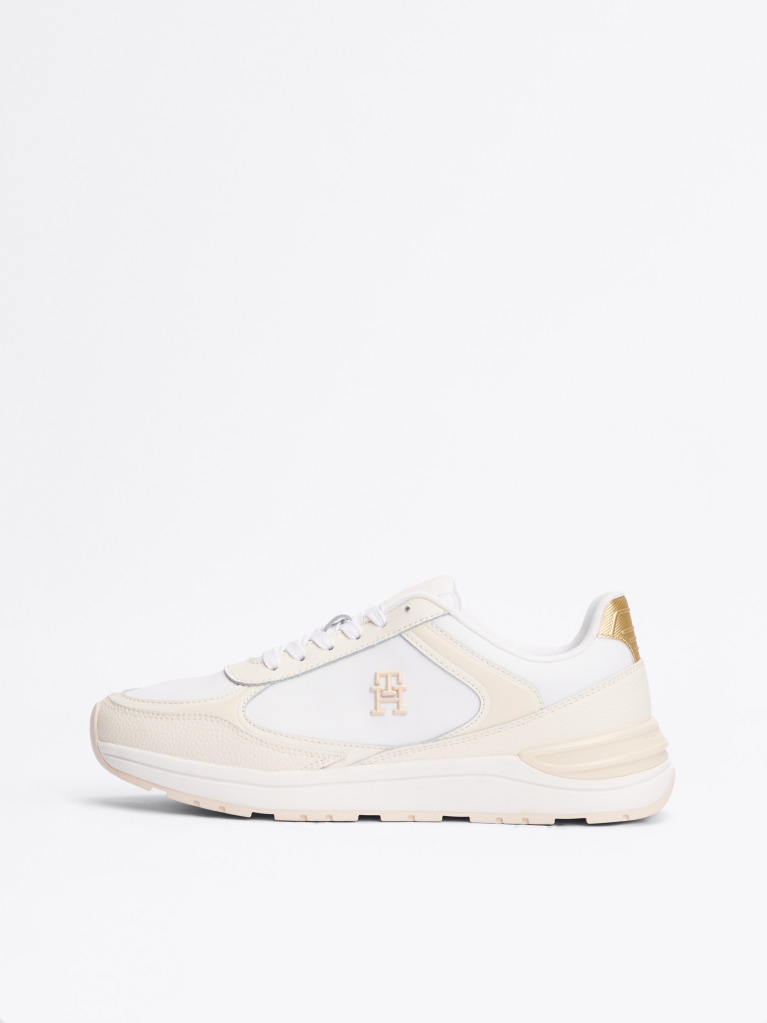 Multi TH Monogram Leather Trainers  Women