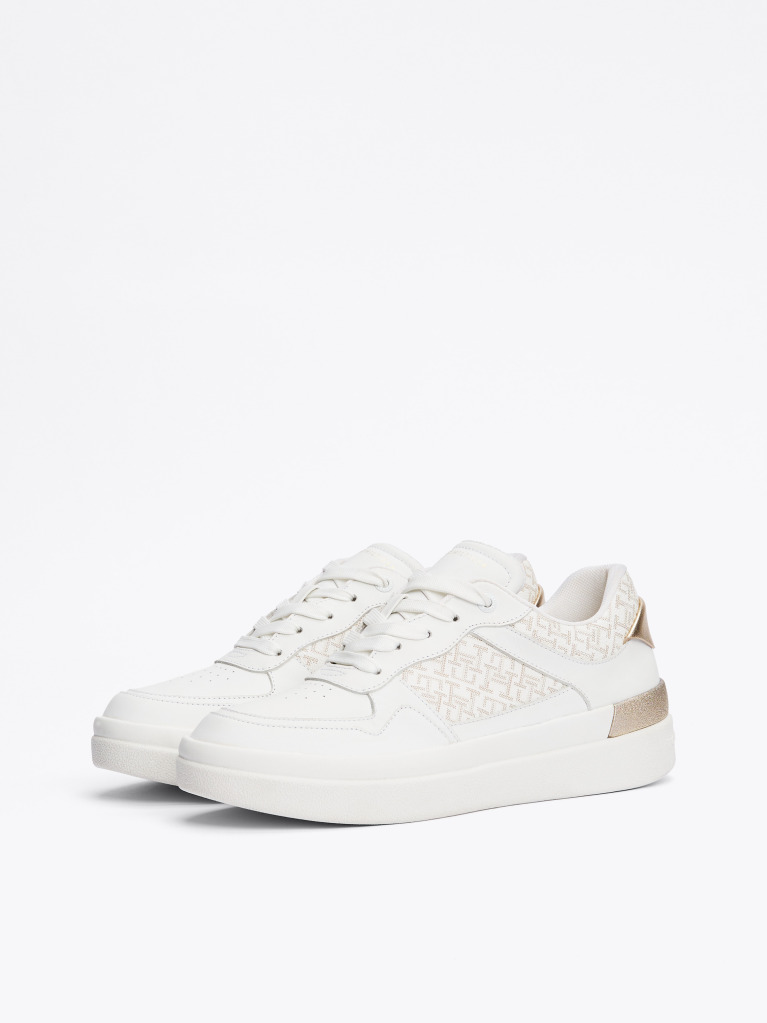 Multi TH Monogram Δερμάτινα Sneakers  Γυναίκες