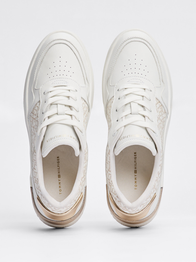 Multi TH Monogram Δερμάτινα Sneakers  Γυναίκες