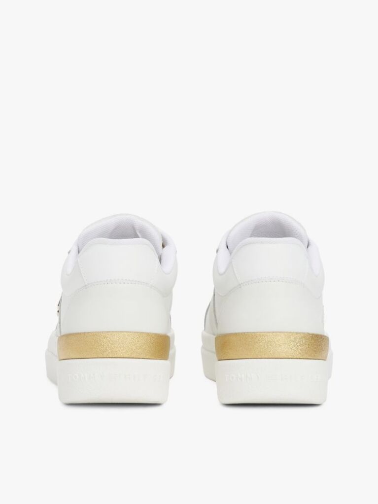 Άσπρο Δερμάτινα Sneakers  Γυναίκες
