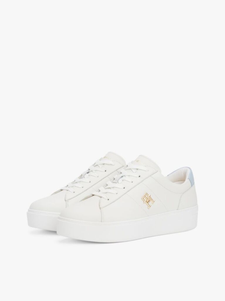Multi Δερμάτινα Sneakers Σε Στιλ Πλατφόρμας  Γυναίκες