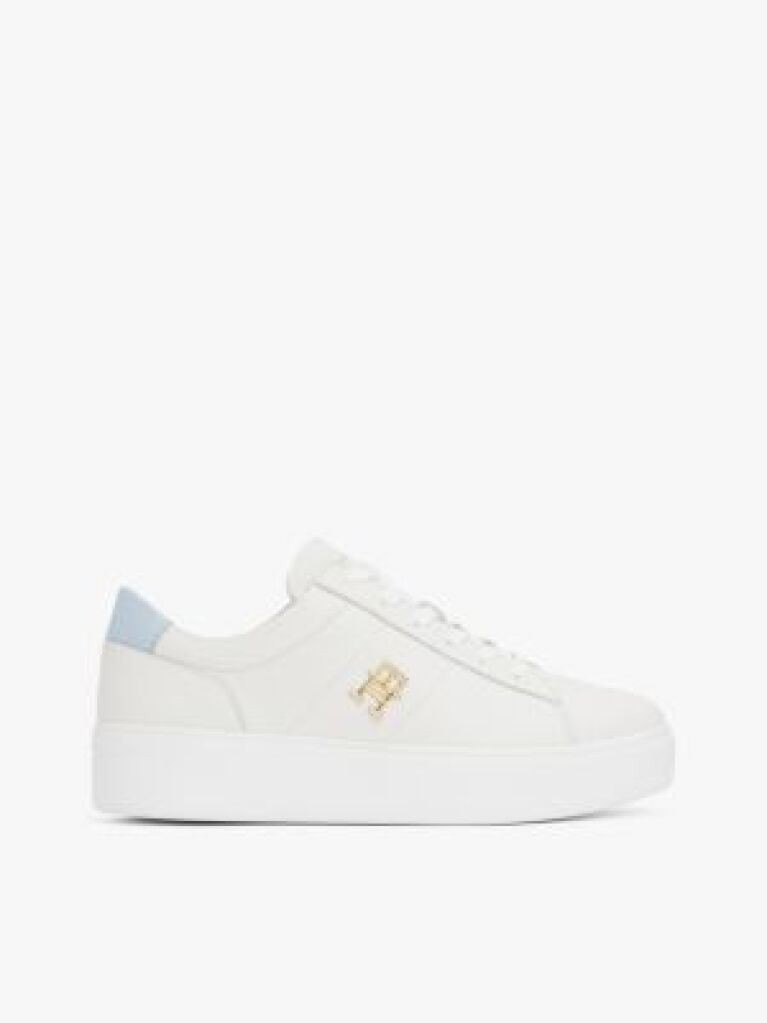 Multi Δερμάτινα Sneakers Σε Στιλ Πλατφόρμας  Γυναίκες