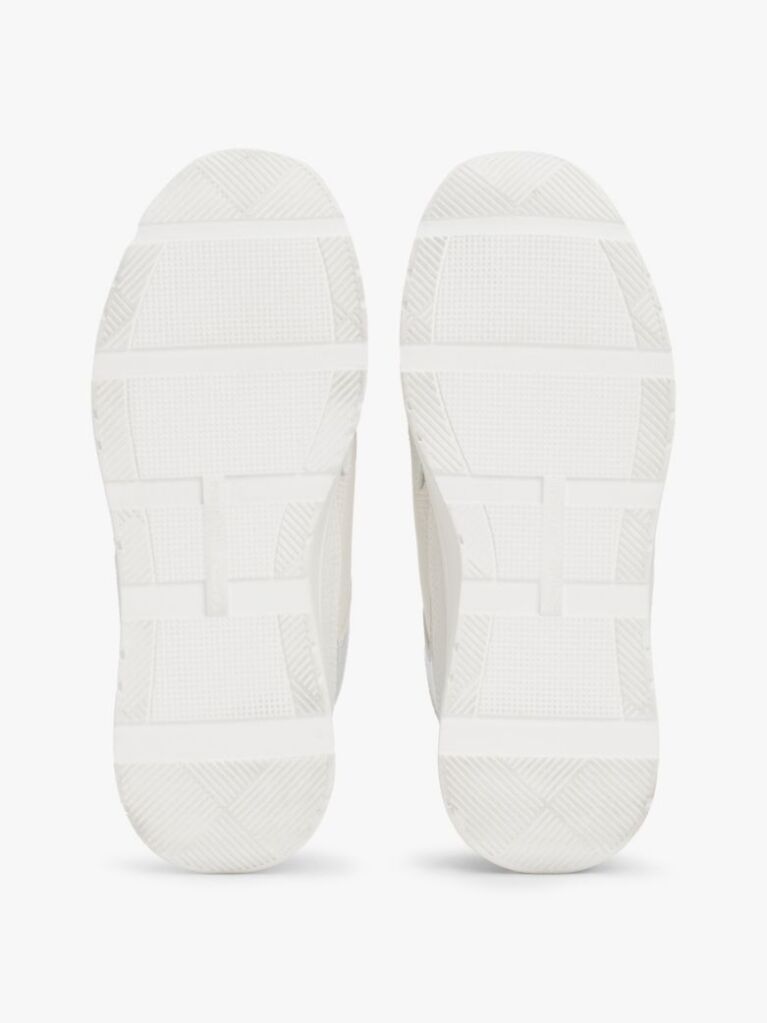 Multi Leather Mixed Texture Trainers  Women