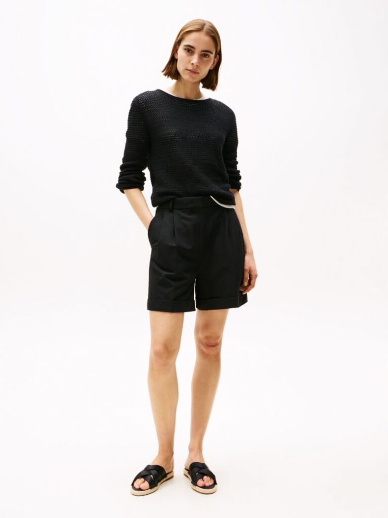 Black Satin Espadrille Mules  Women