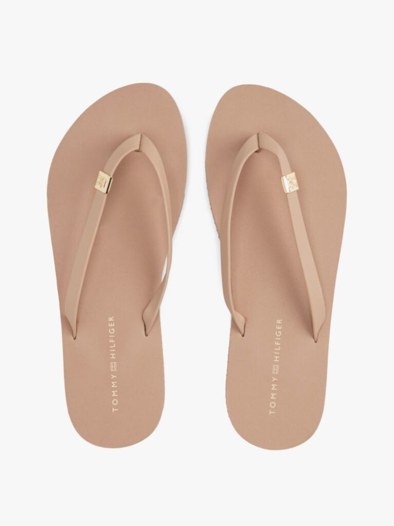 Pink Elevated Chic Beach Flip-Flops  Women