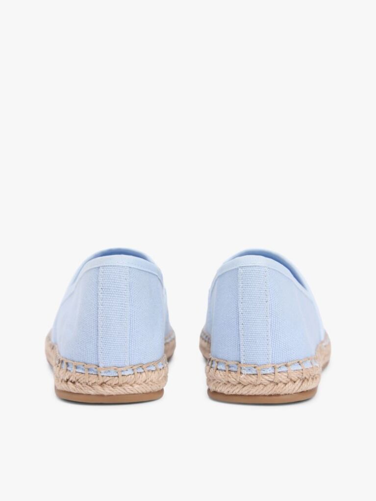 Multi Flag Embroidery Canvas Espadrilles  Women
