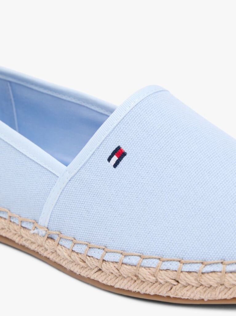 Multi Flag Embroidery Canvas Espadrilles  Women