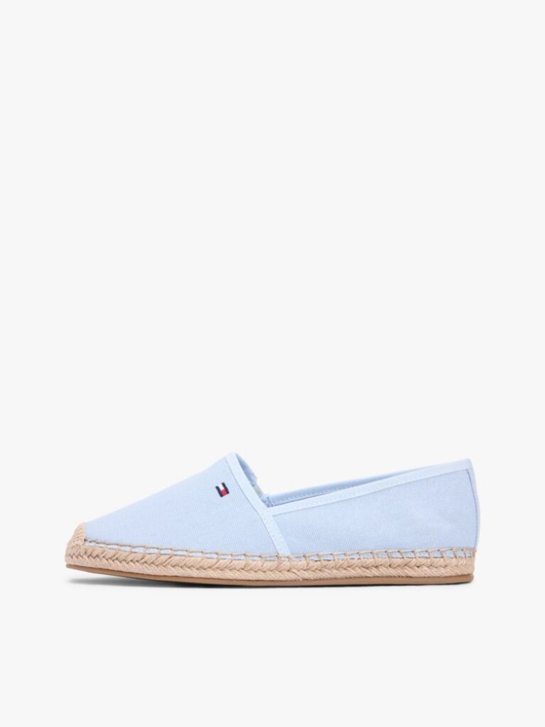 Multi Flag Embroidery Canvas Espadrilles  Women