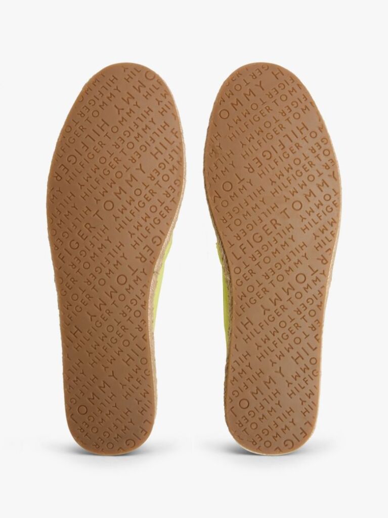Yellow Flag Embroidery Canvas Espadrilles  Women