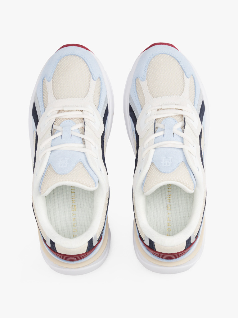 Multi TH Monogram Mesh Panel Cleat Trainers  Women