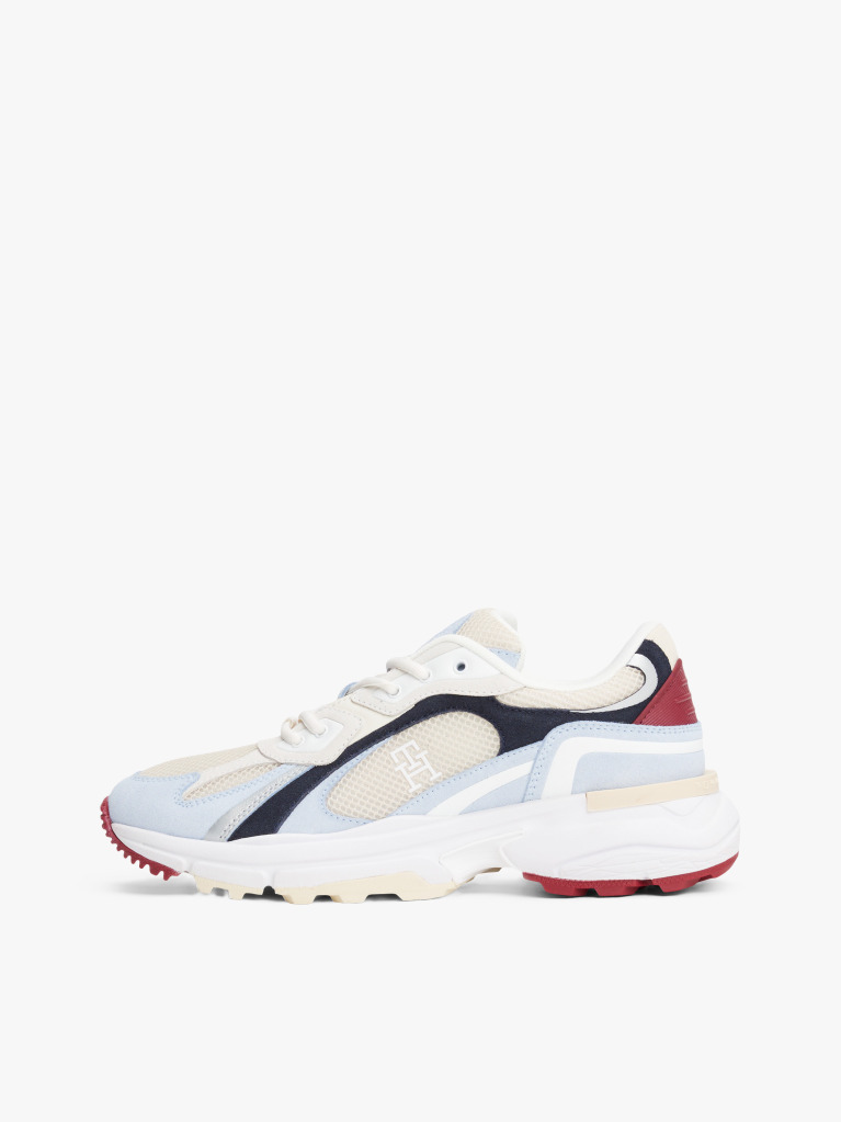Multi TH Monogram Mesh Panel Cleat Trainers  Women