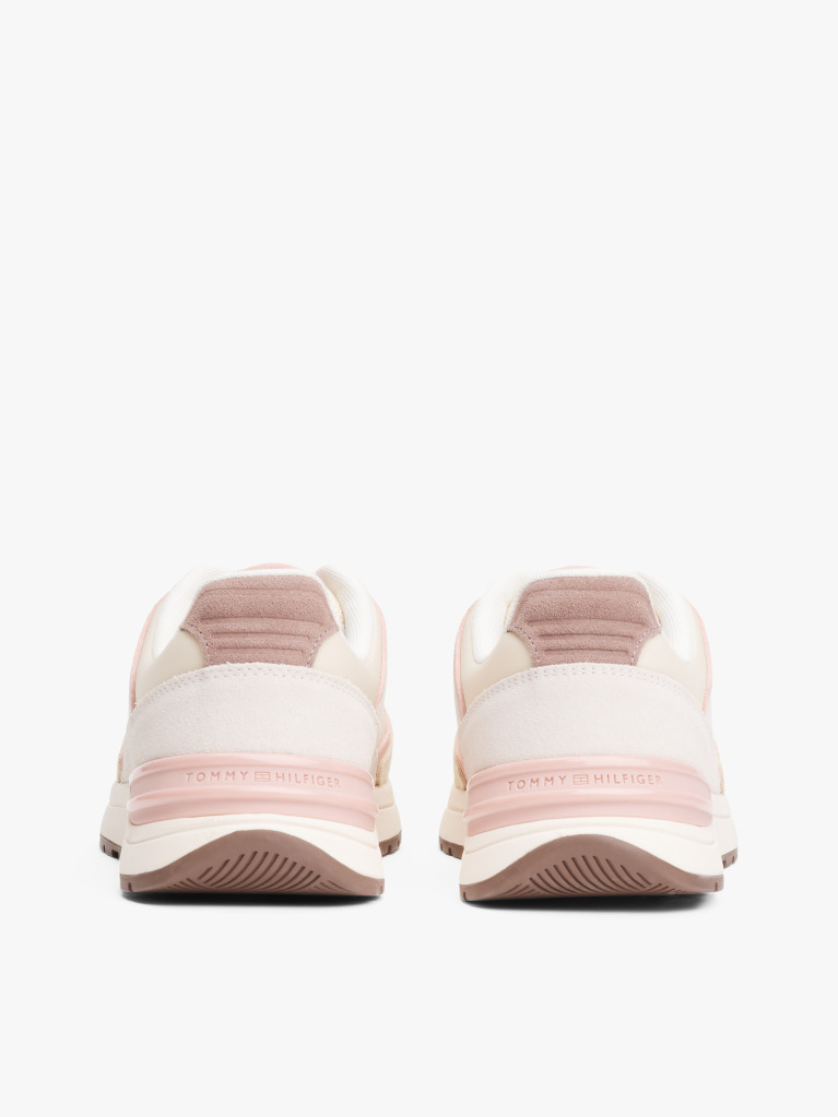 Multi Suede Mixed Texture Trainers  Women