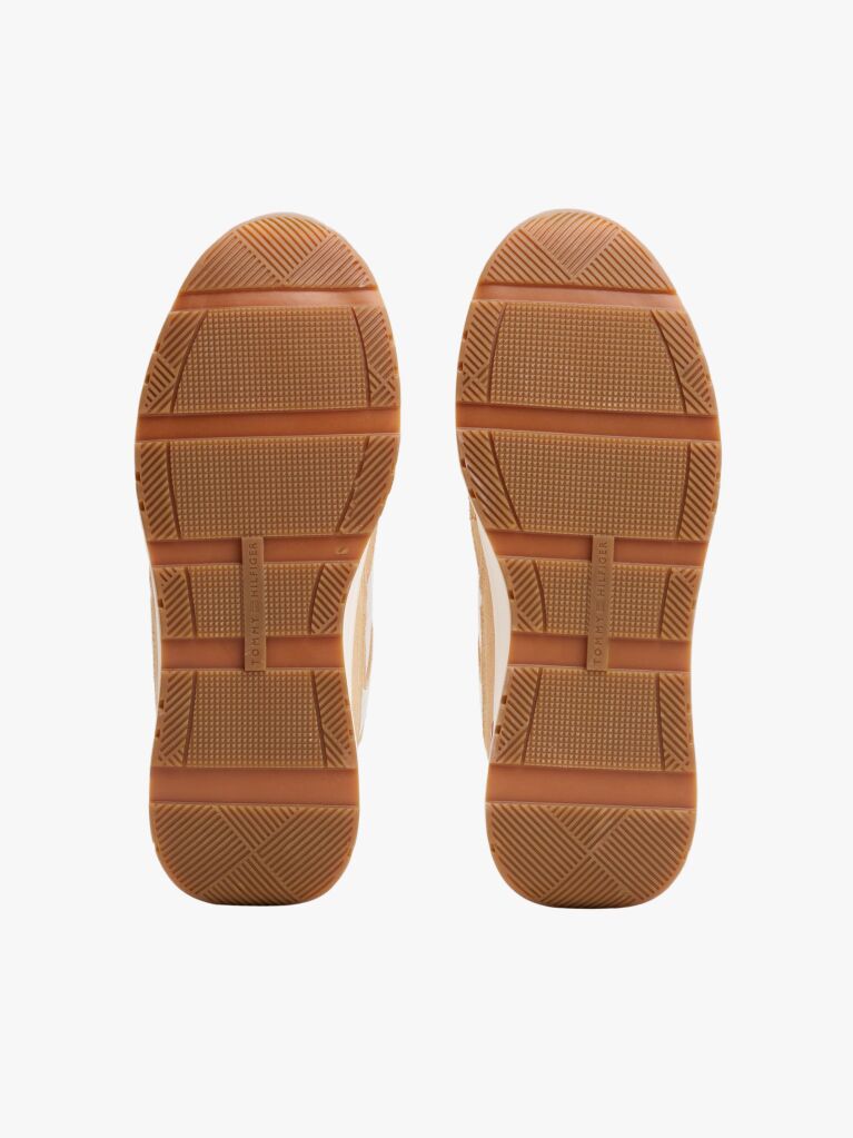Multi Suede Mixed Texture Trainers  Women