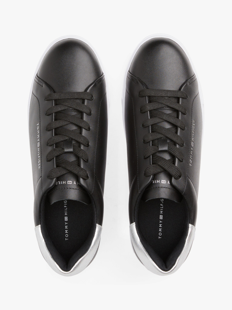 Multi Δερμάτινα Sneakers Σε Στιλ Πλατφόρμας Με Μεταλιζέ Λεπτομέρεια  Γυναίκες