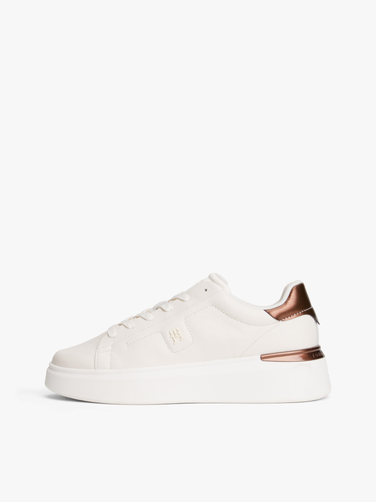 Άσπρο Sneaker Με Πλατφόρμα  Γυναίκες