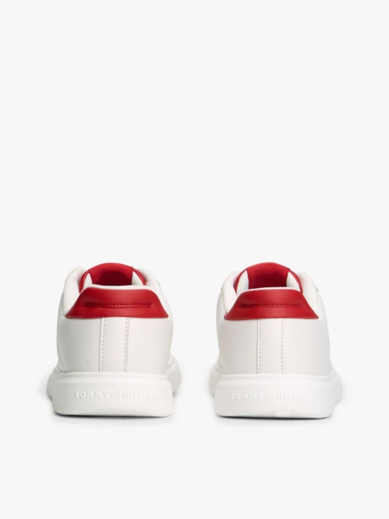 Multi Lightweight Leather Cupsole Court Trainers  Women