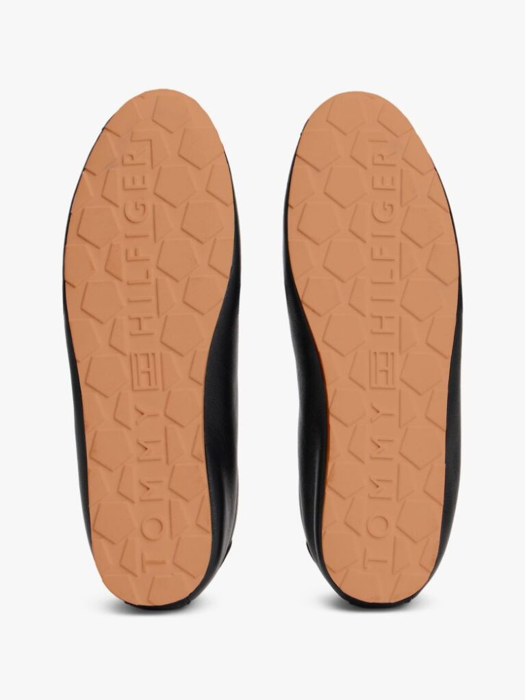 Black TH Monogram Low Profile Leather Trainers  Women
