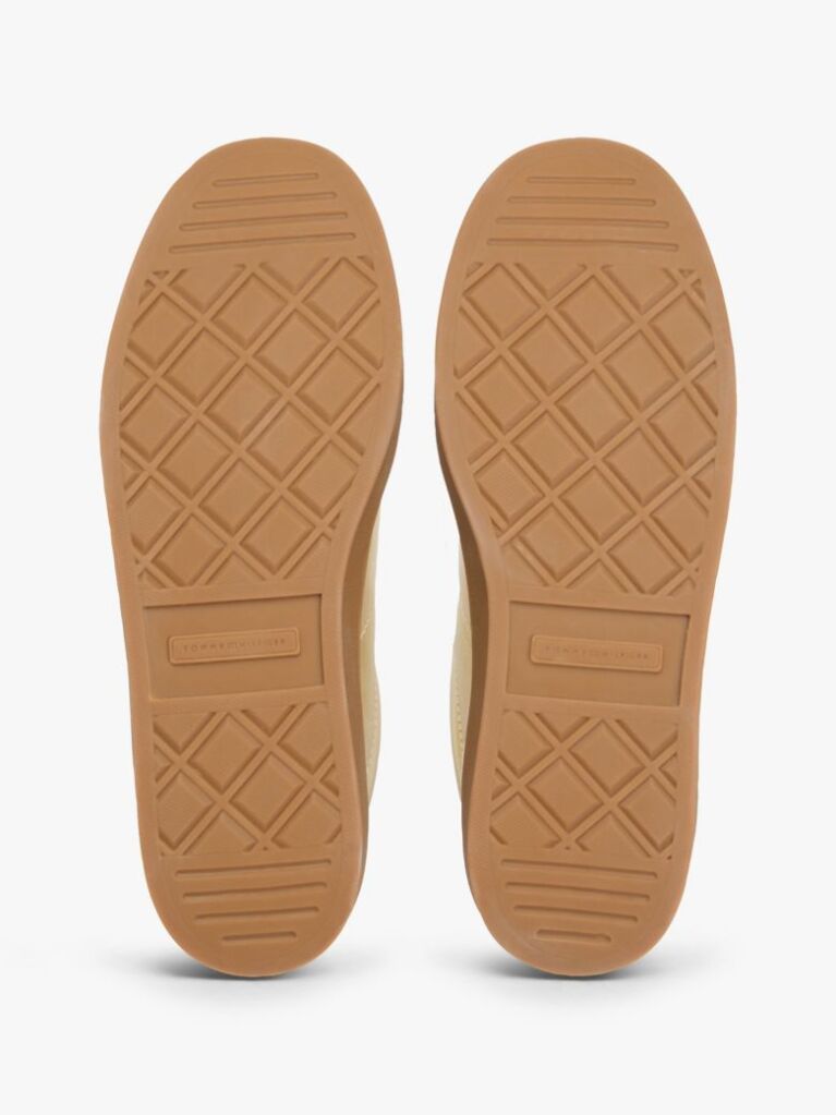 Multi TH Monogram Metallic Leather Trainers  Women