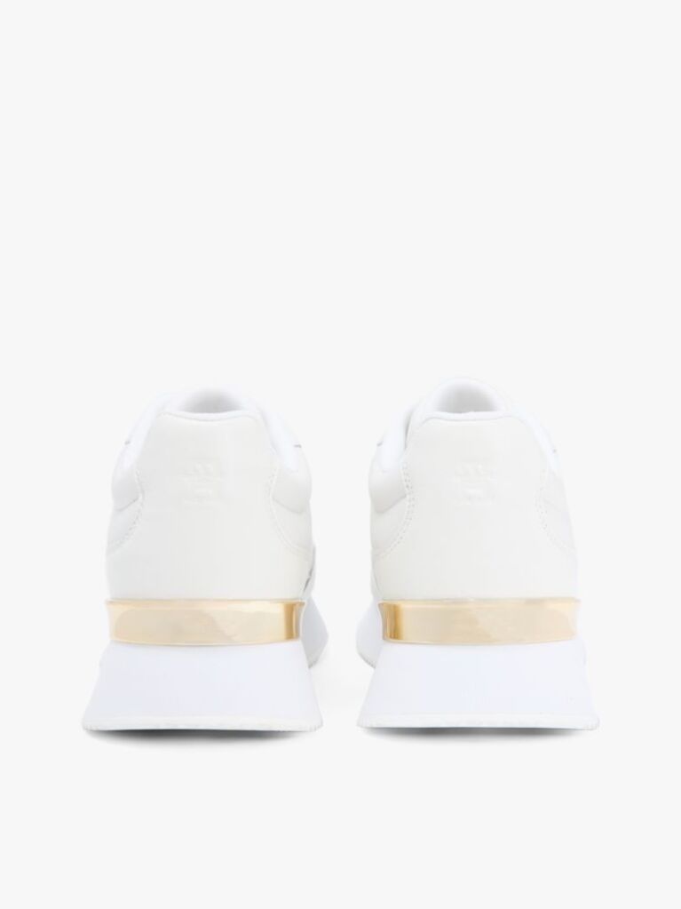 White Leather TH Monogram Sneakers  Women