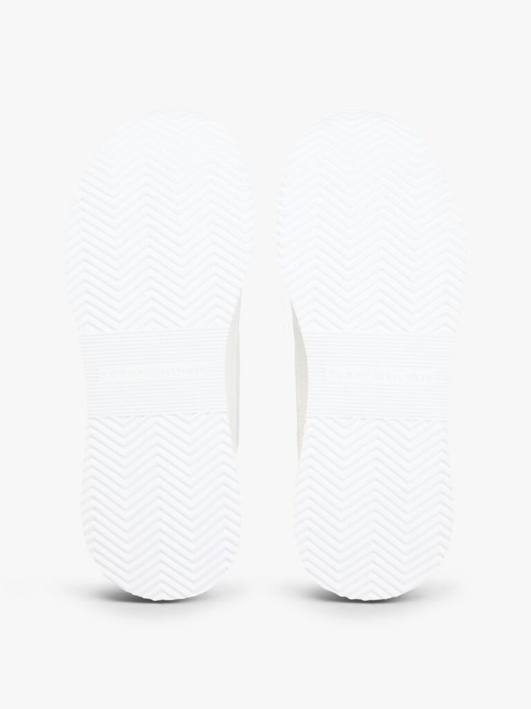 White Leather TH Monogram Sneakers  Women
