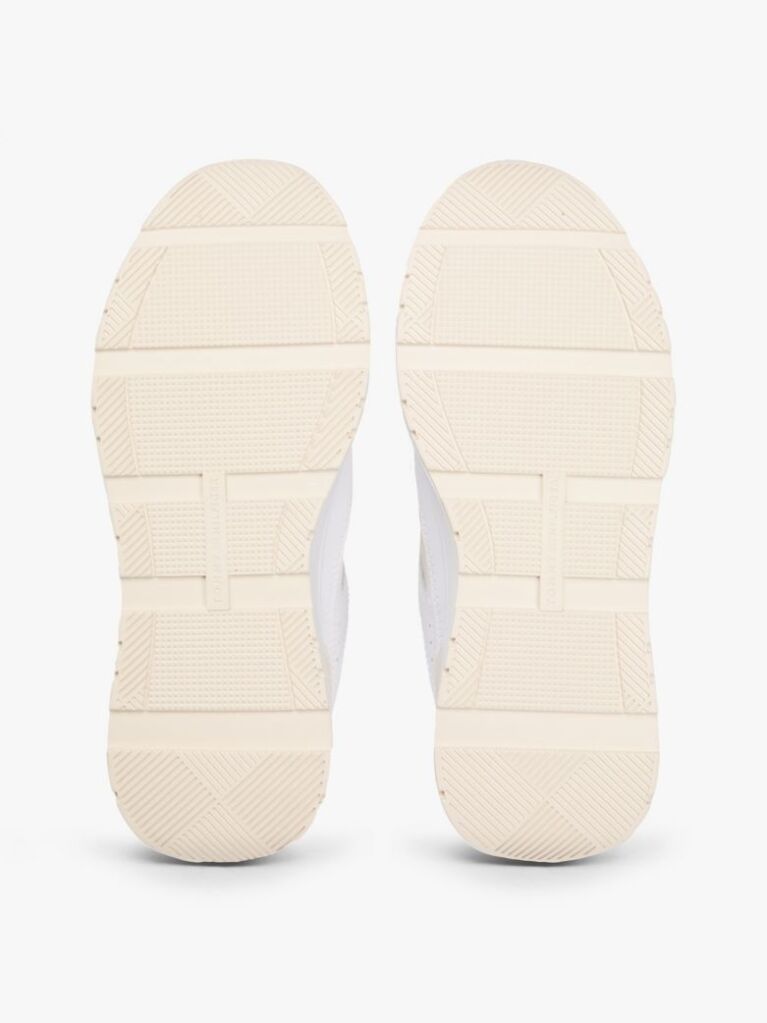 Multi TH Monogram Leather Mixed Texture Trainers  Women