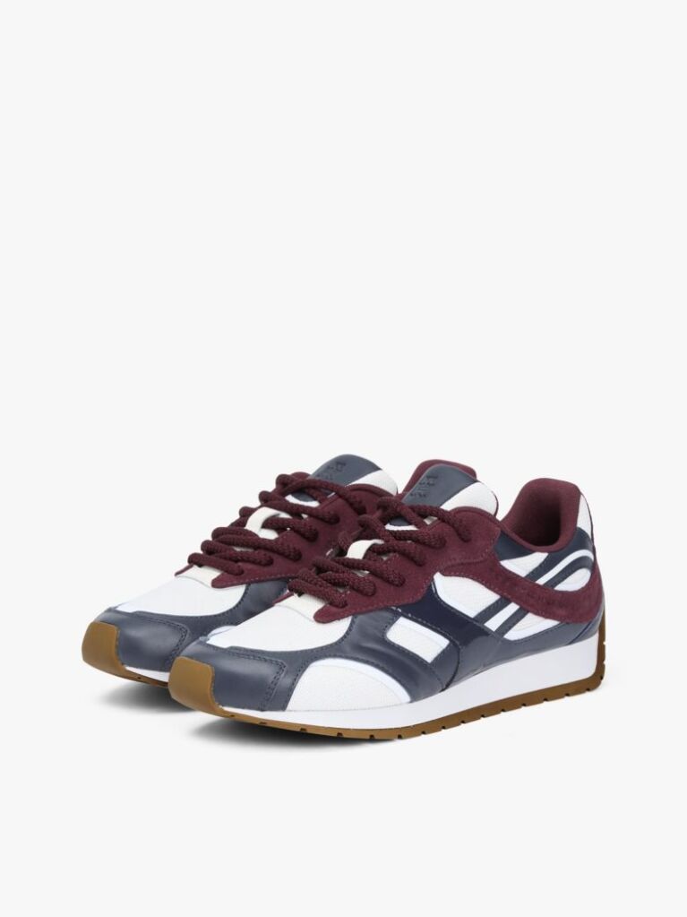 Multi TH Monogram Δερμάτινα Sneakers Με Μίξη Υφών  Γυναίκες