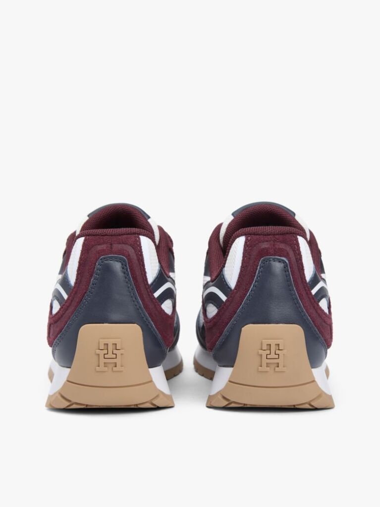 Multi TH Monogram Δερμάτινα Sneakers Με Μίξη Υφών  Γυναίκες