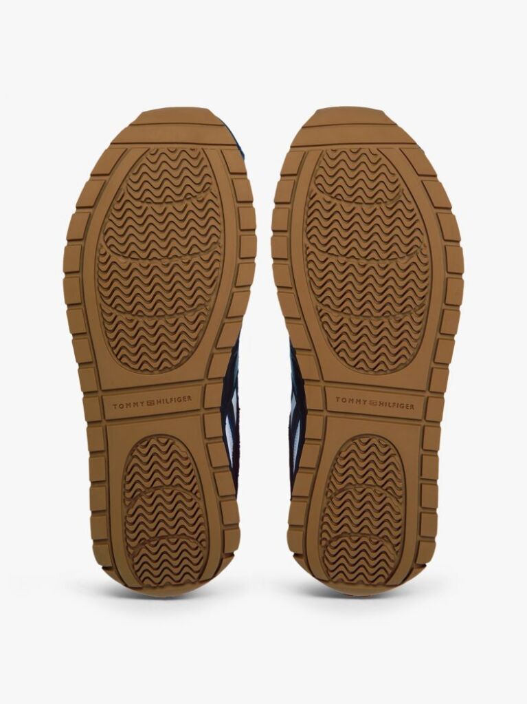Multi TH Monogram Δερμάτινα Sneakers Με Μίξη Υφών  Γυναίκες