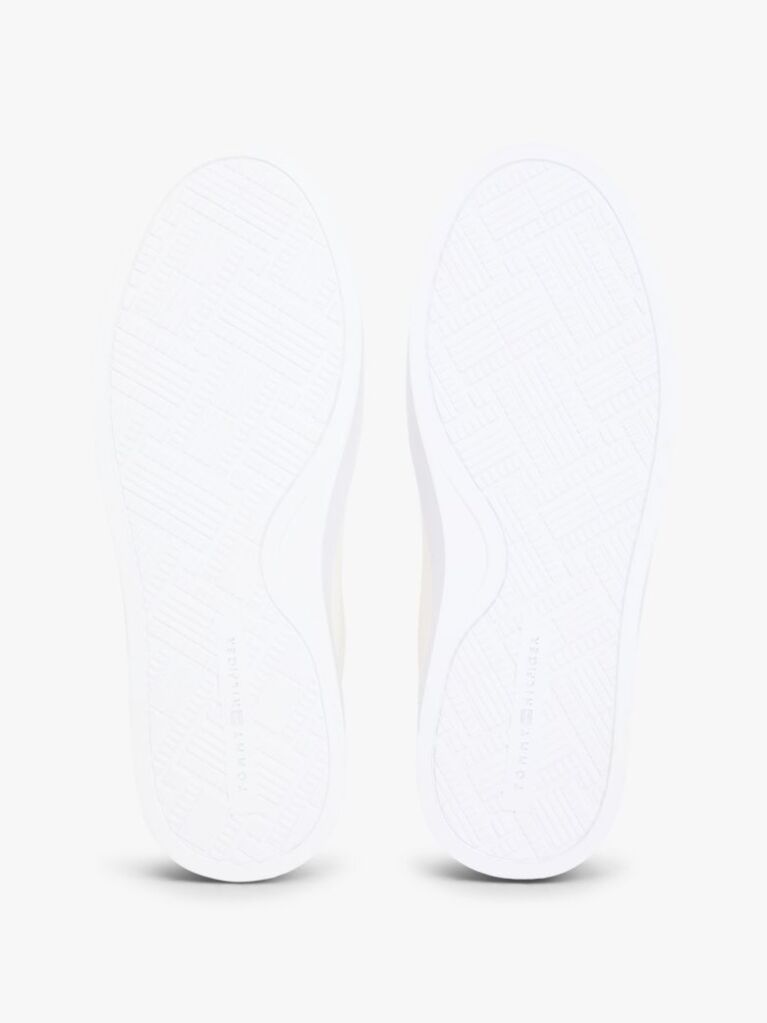 Άσπρο Δερμάτινα Sneakers Με Μονόγραμμα TH  Γυναίκες