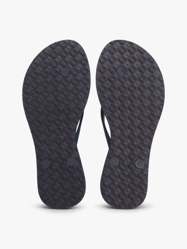 Blue Chic Enamel Flag Flip-Flops  Women