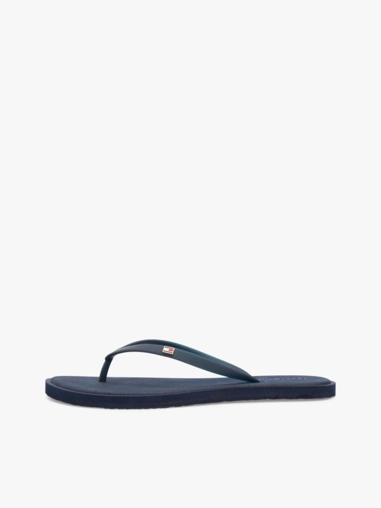 Blue Chic Enamel Flag Flip-Flops  Women