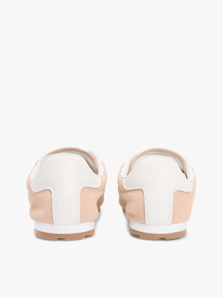 Pink Suede TH Monogram Low Profile Trainers  Women