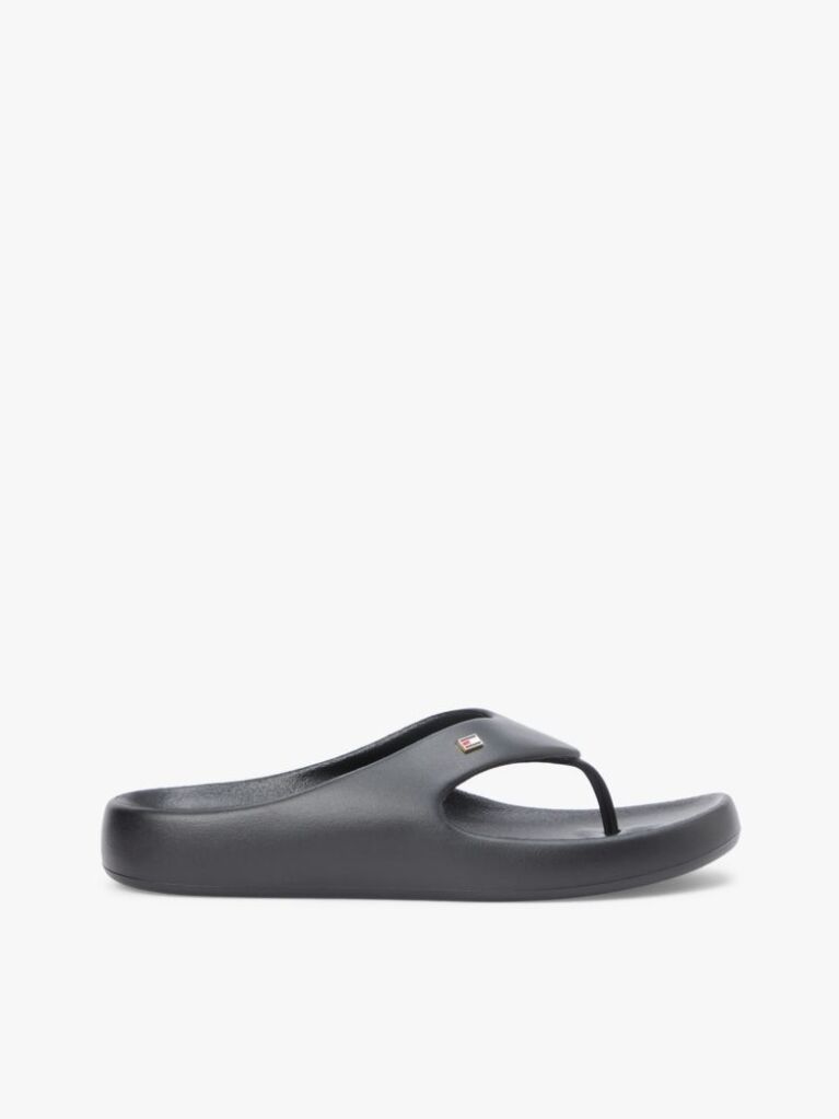 Black Lightweight Moulded Flip-Flops  Women