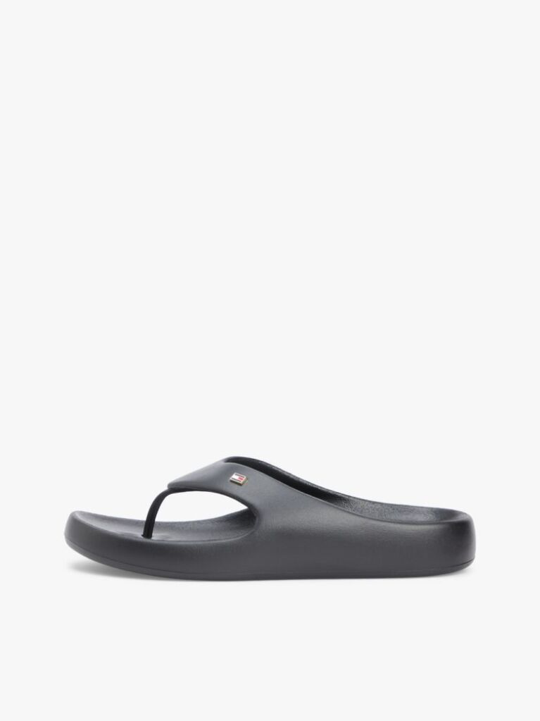 Black Lightweight Moulded Flip-Flops  Women