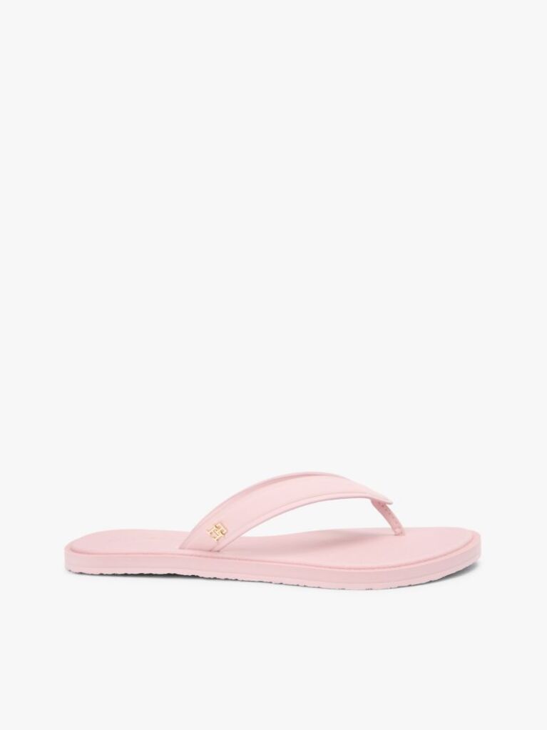 Pink Chic TH Monogram Flip-Flops  Women