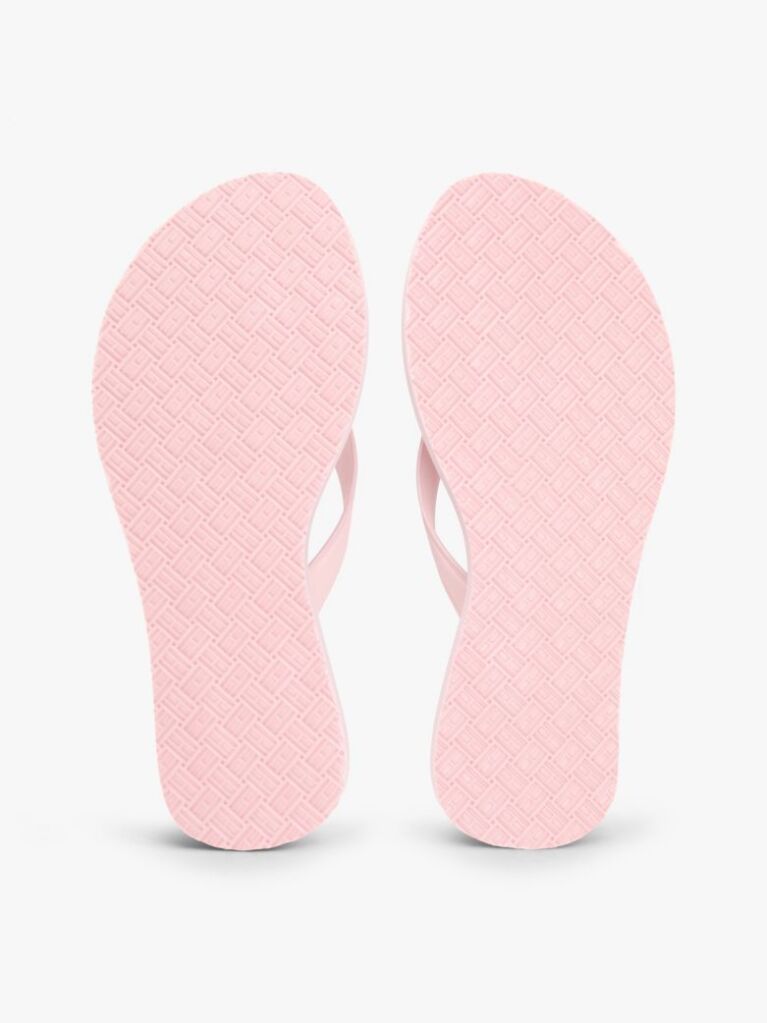 Pink Chic TH Monogram Flip-Flops  Women
