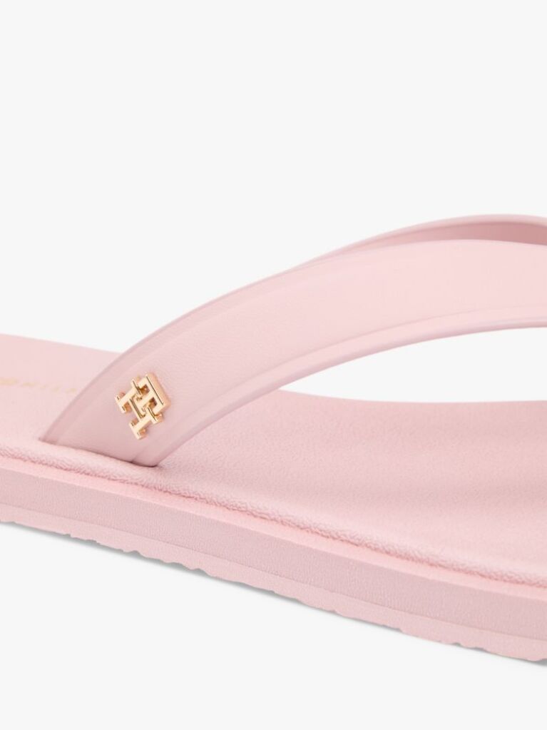 Pink Chic TH Monogram Flip-Flops  Women