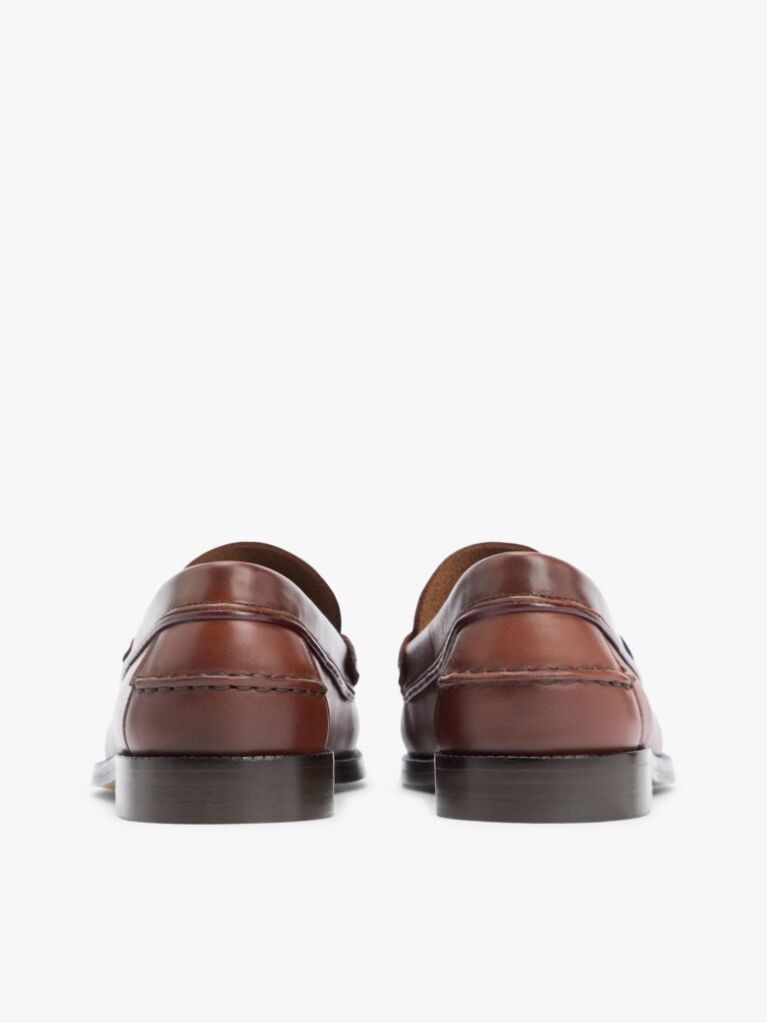 Καφέ Δερμάτινα Loafers  Γυναίκες