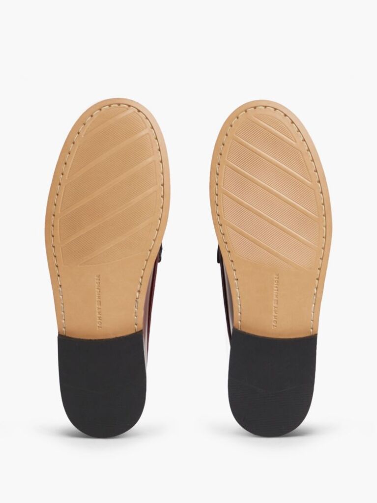 Κόκκινο Δερμάτινα Loafers  Γυναίκες