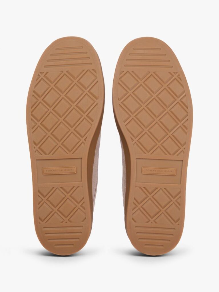 Pink TH Monogram Suede Court Trainers  Women