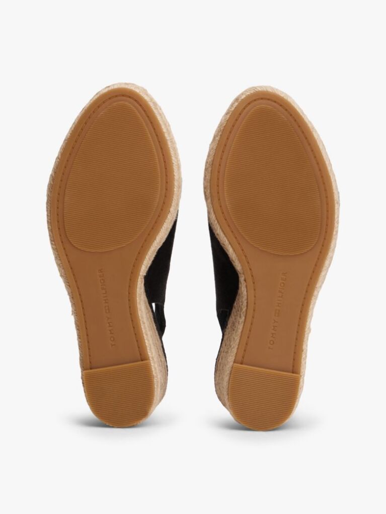 Μαύρο Εσπαντρίγιες Με Πλατφόρμα Και Slingback  Γυναίκες