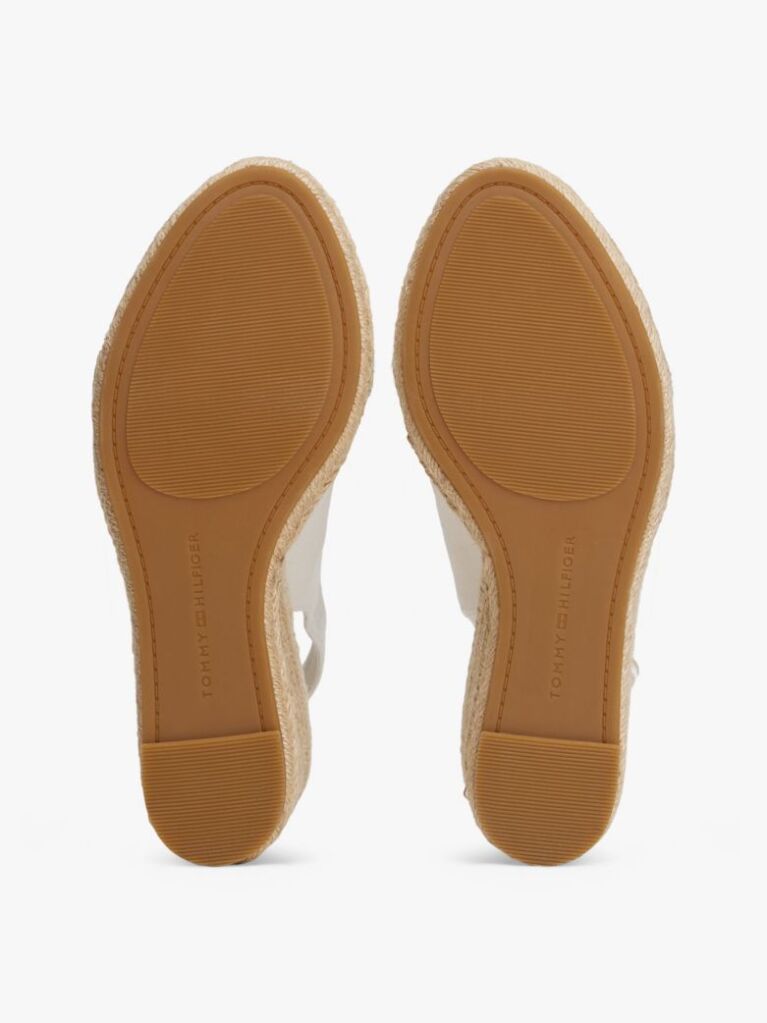 Άσπρο Εσπαντρίγιες Με Πλατφόρμα Και Slingback  Γυναίκες