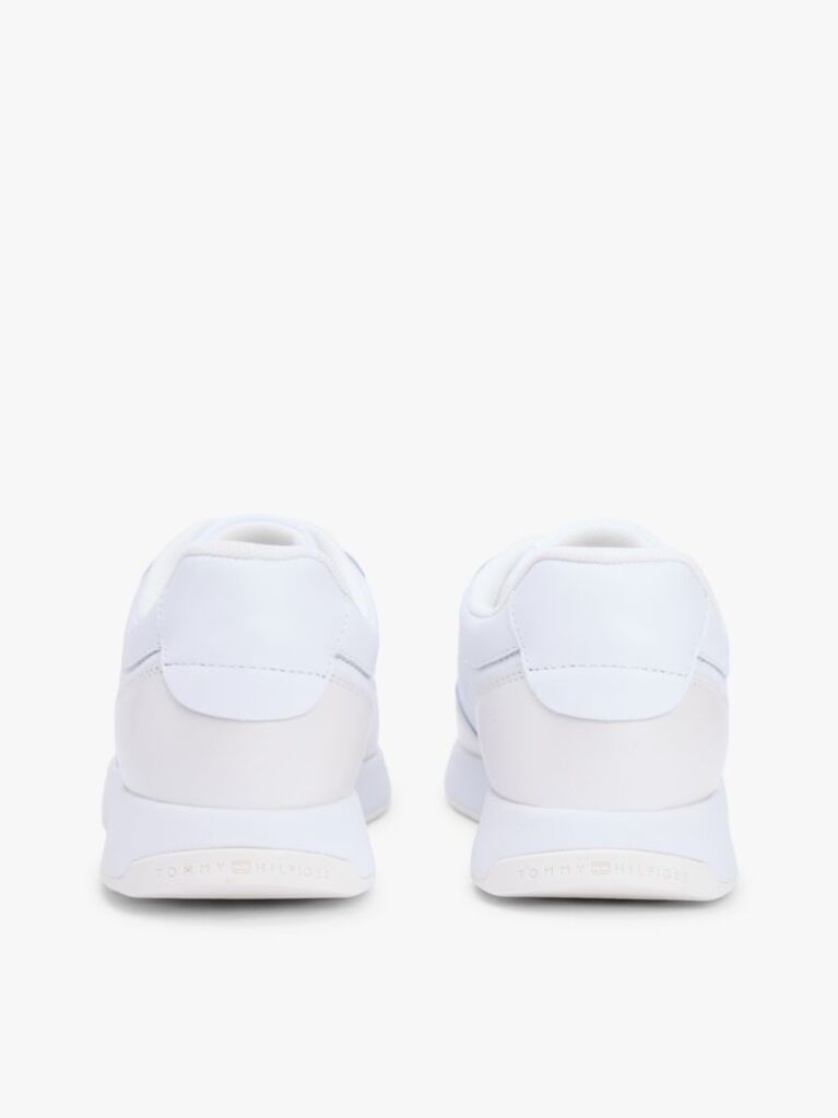 Άσπρο Δερμάτινα Sneakers Με Λογότυπο  Γυναίκες